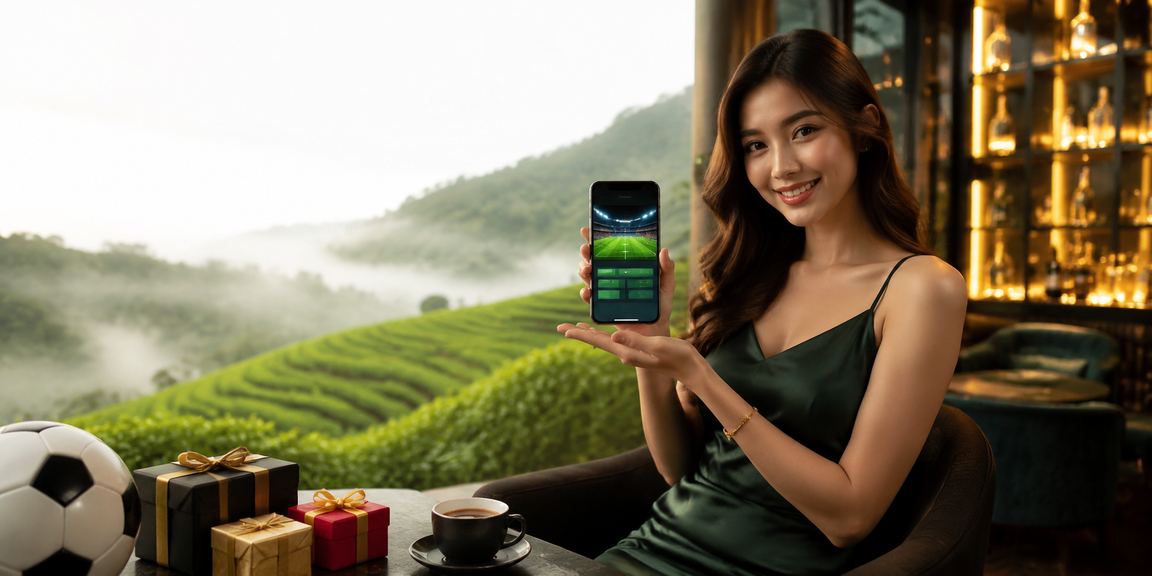 Suasana pertaruhan bola sepak Malaysia dengan rekabentuk gaya Melayu di 31450